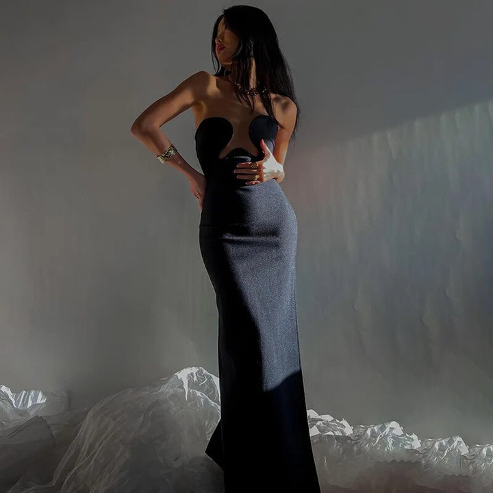 Sophisticated Cut-Out Glamour Dress