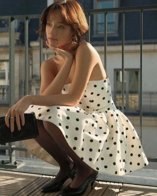 Paxton Polka Dot Bow Dress