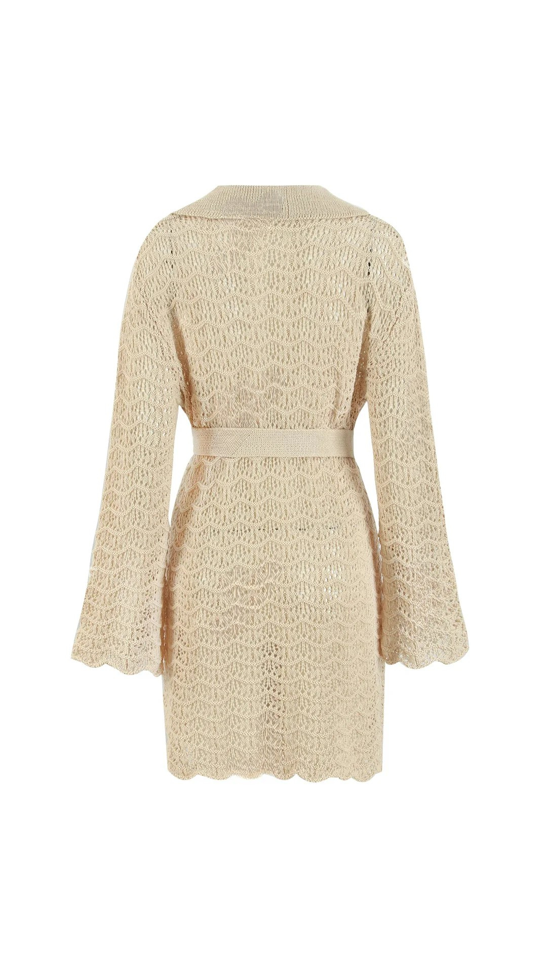 Noemi V Neck Hollow Out Dress