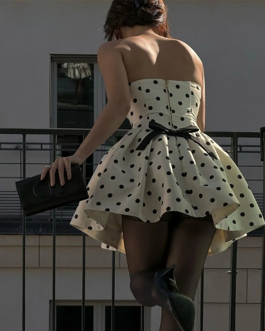 Paxton Polka Dot Bow Dress
