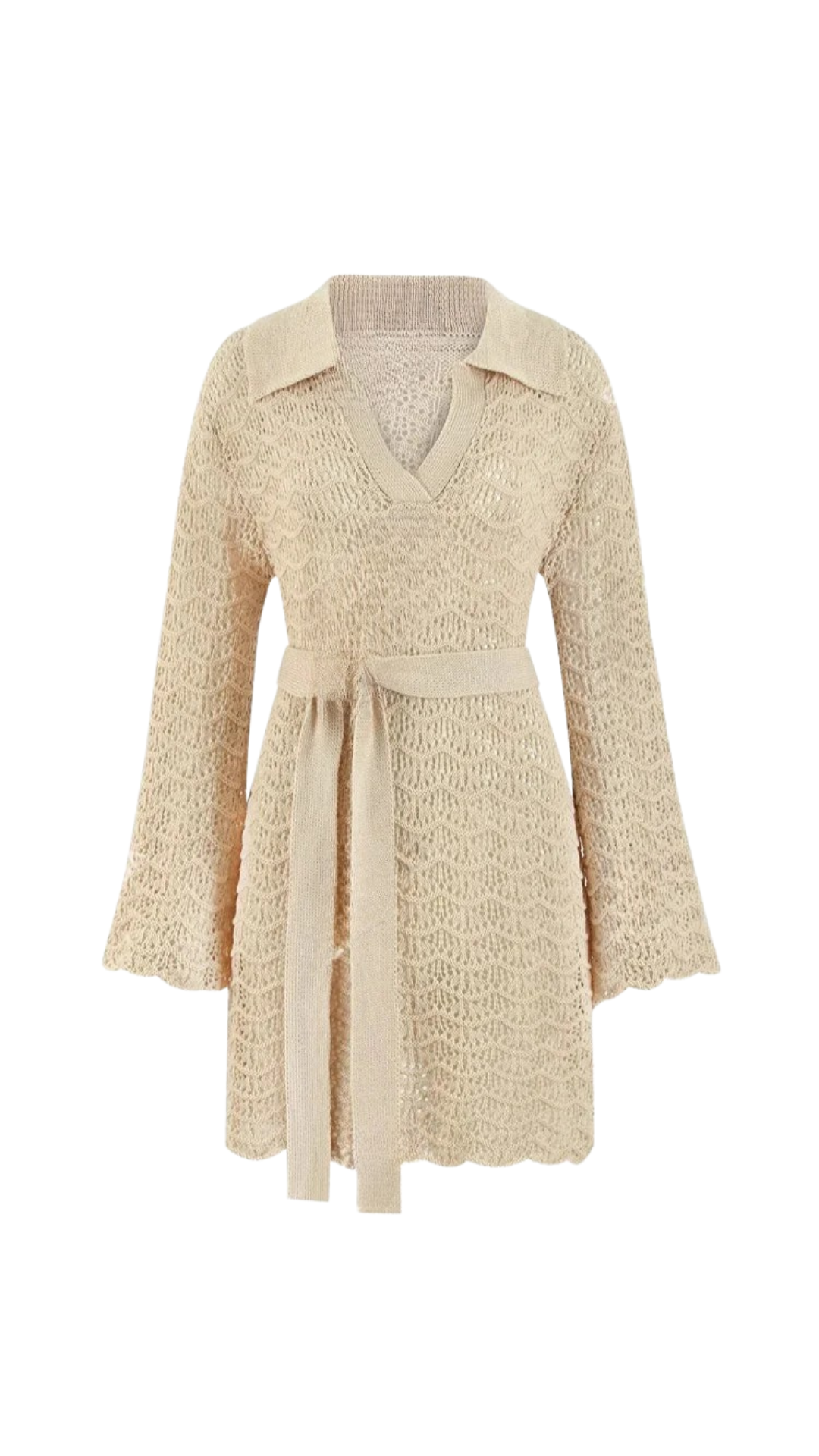 Noemi V Neck Hollow Out Dress