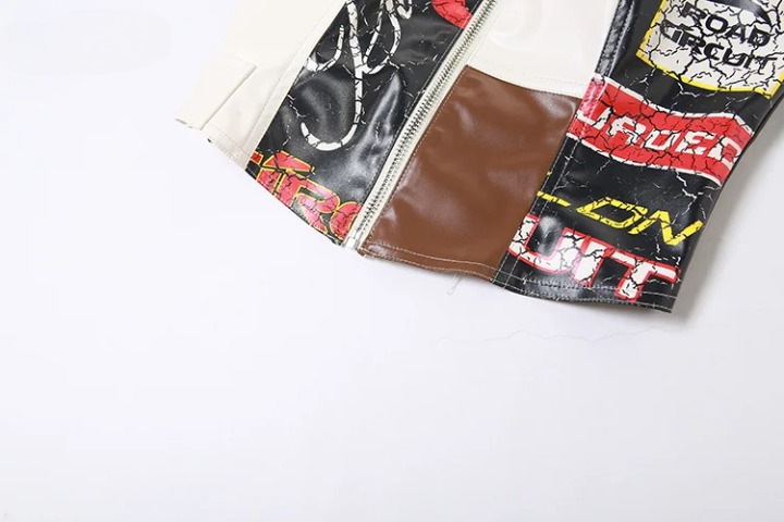 Fiora Patchwork Tube Top