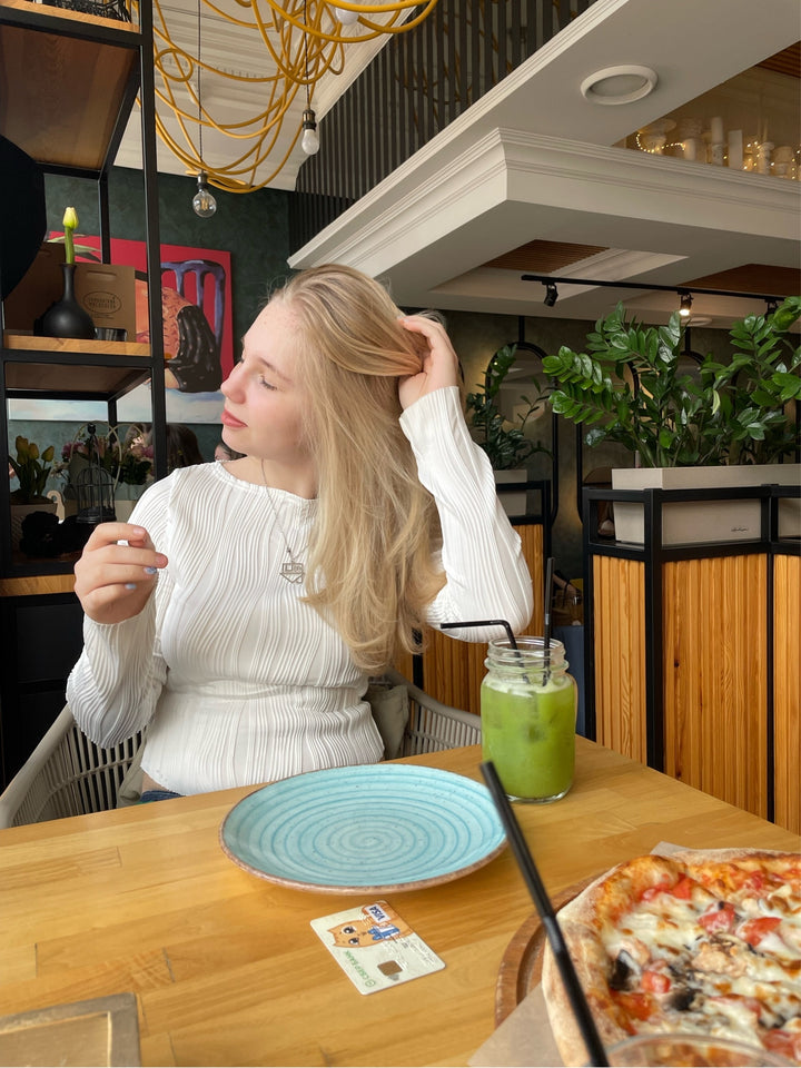 Eden Ruched Skinny Top