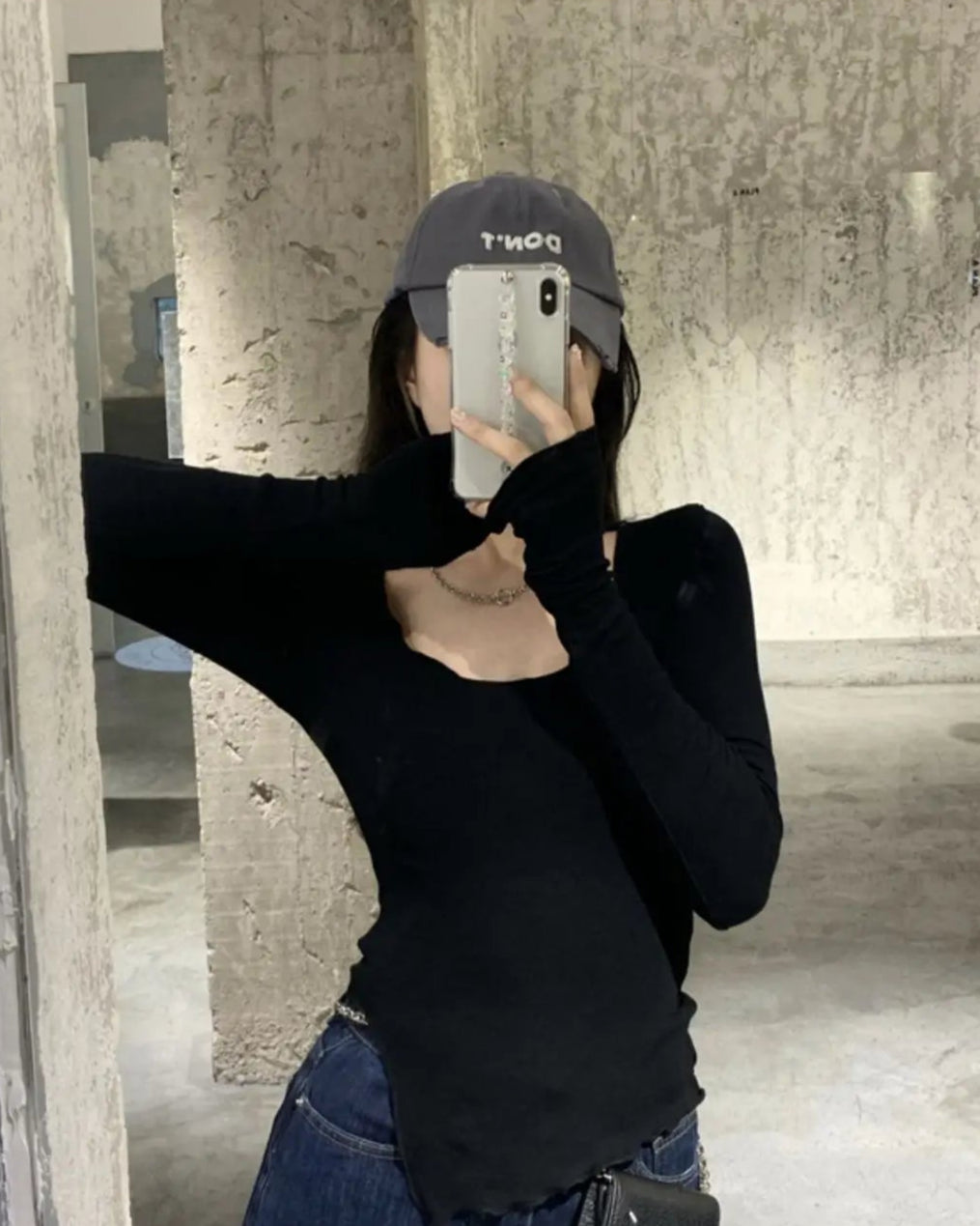 Lorette Irregular Hem Top