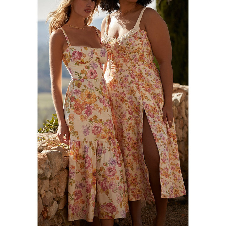 Seraphine  Floral Midi Dress