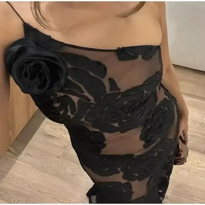 Shantel Mesh Bodycon Dress