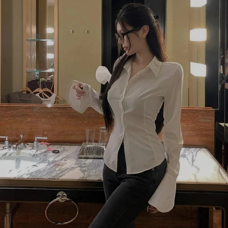 Brooke Bell Sleeves Bandage Shirt