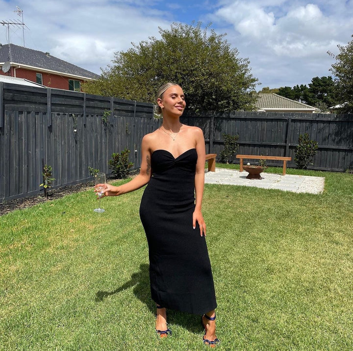 Serene Sunset Tube Dress