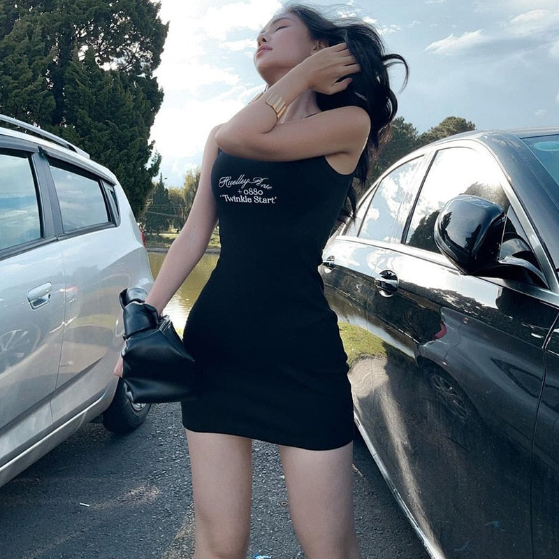 Tiana Ribbed Bodycon Mini Dress