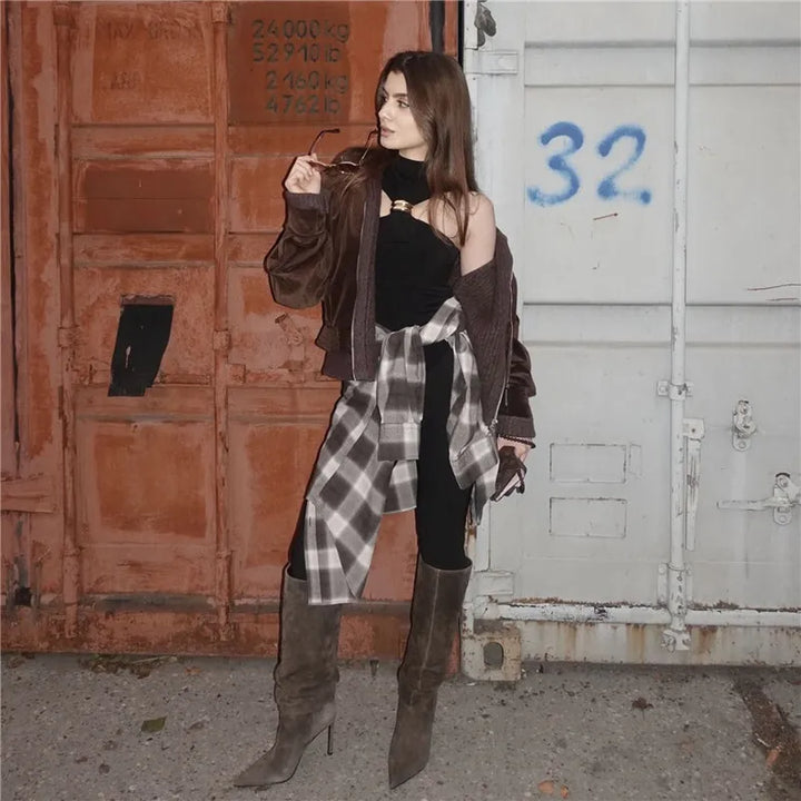 Unbothered Metal Ring Top