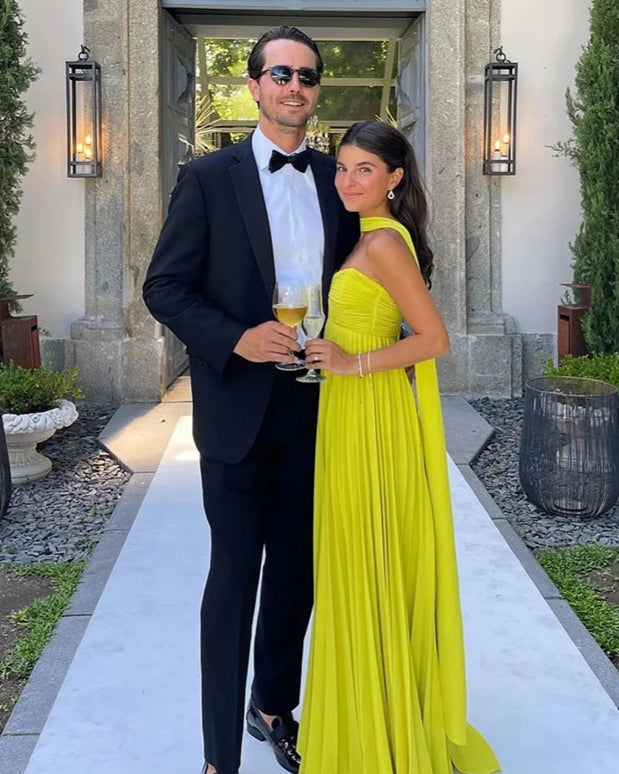 Starting Fresh Strapless Ribbon Maxi Dress