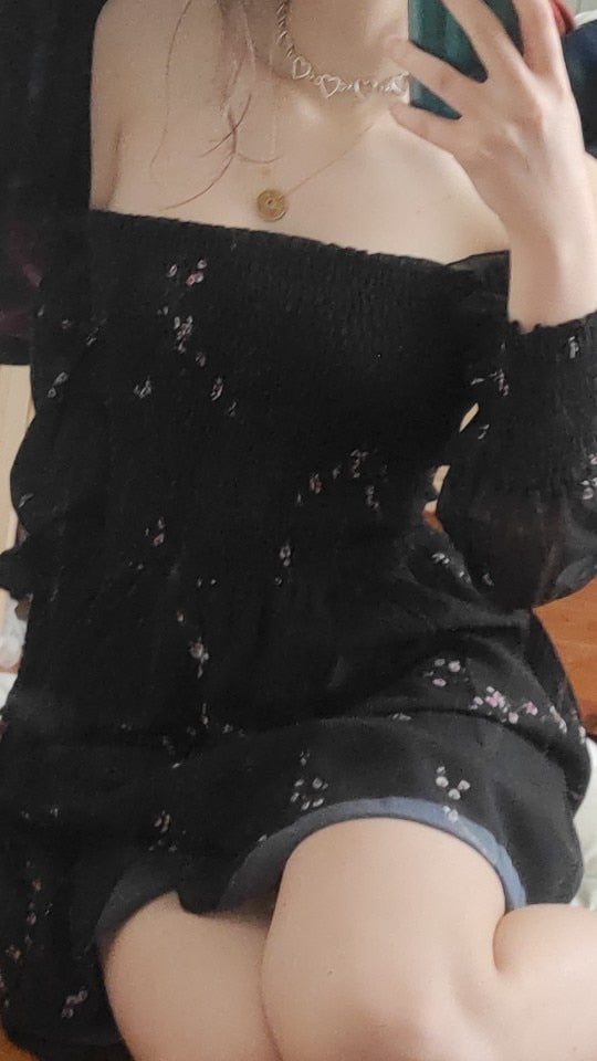 Feronia Vintage Chiffon Dress