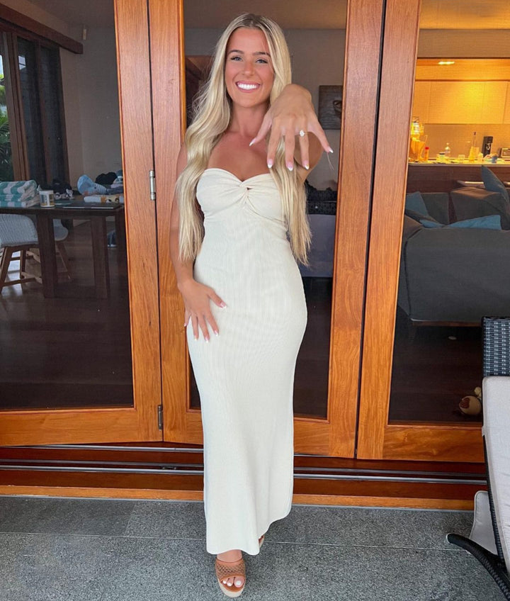 Serene Sunset Tube Dress