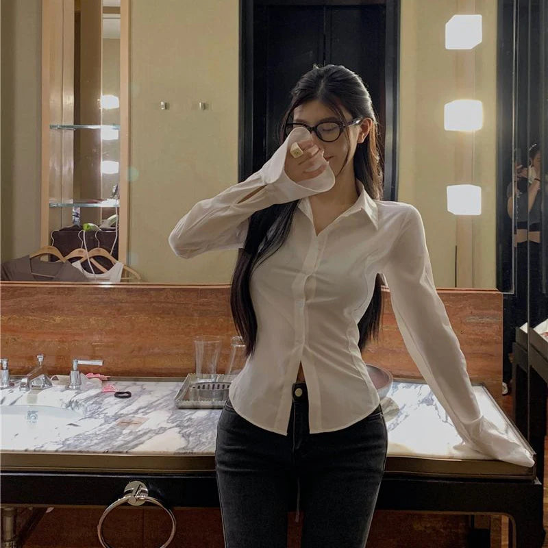 Brooke Bell Sleeves Bandage Shirt