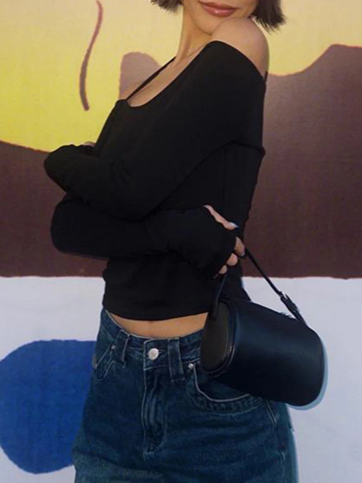 Act Up Off Shoulder Top