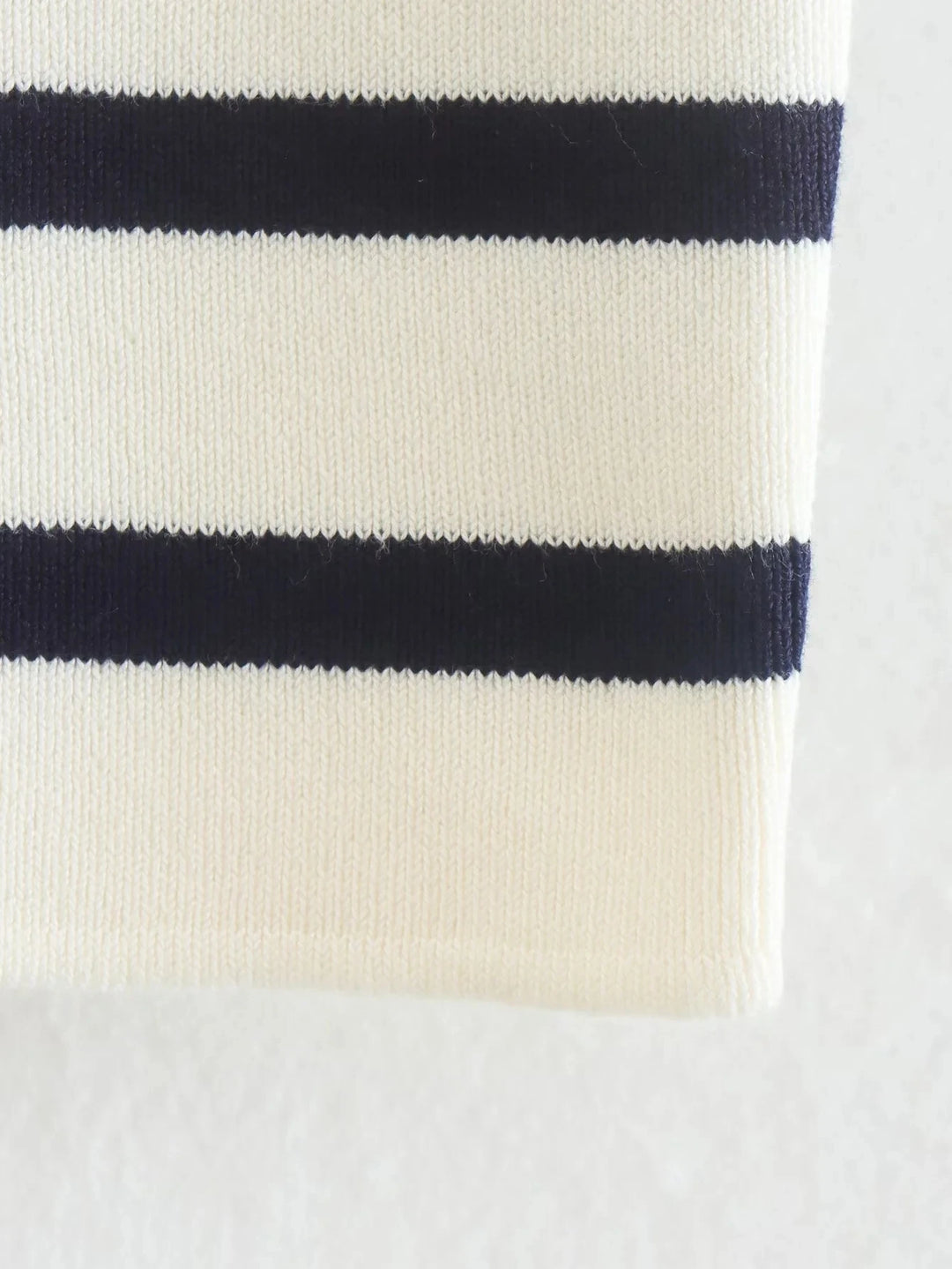 Karly Striped Knit Crop Top