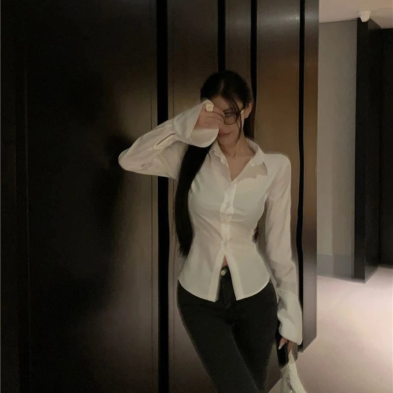 Brooke Bell Sleeves Bandage Shirt