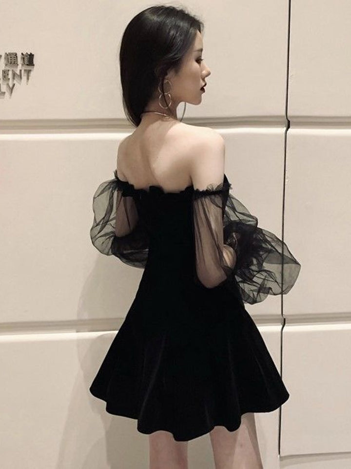 Braise Off Shoulder Mini Dress