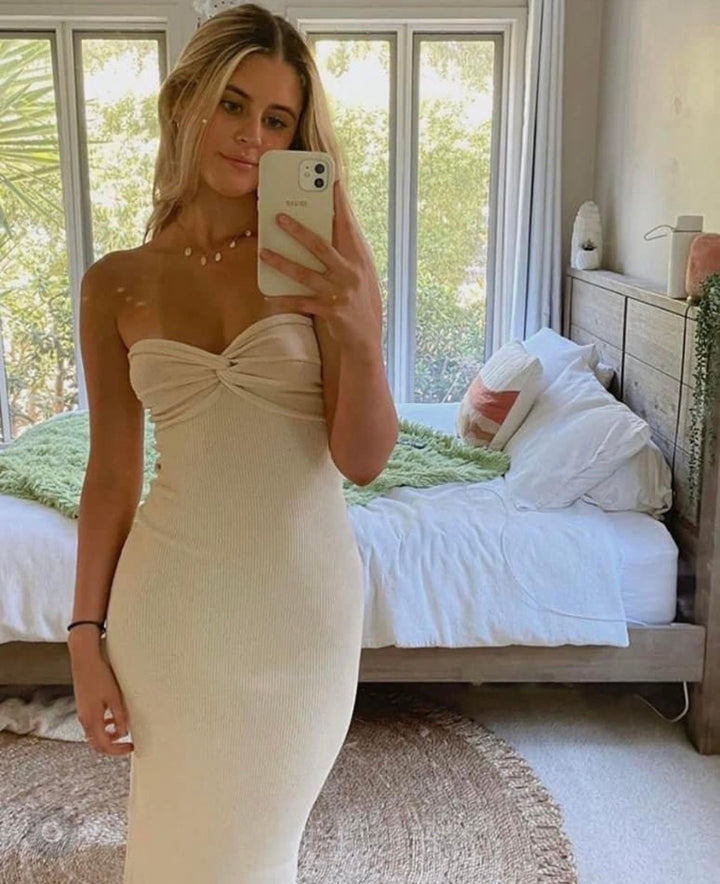 Serene Sunset Tube Dress