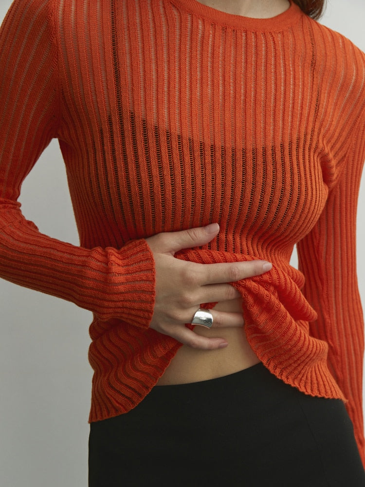 Stevie Skinny Long Sleeves T-Shirt