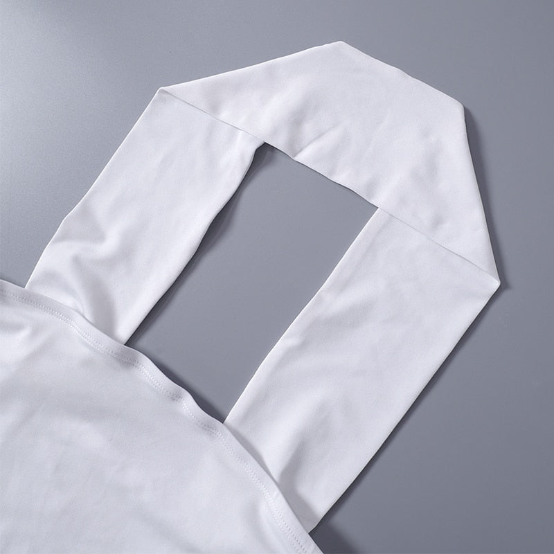 Heavenly Halter Backless Top