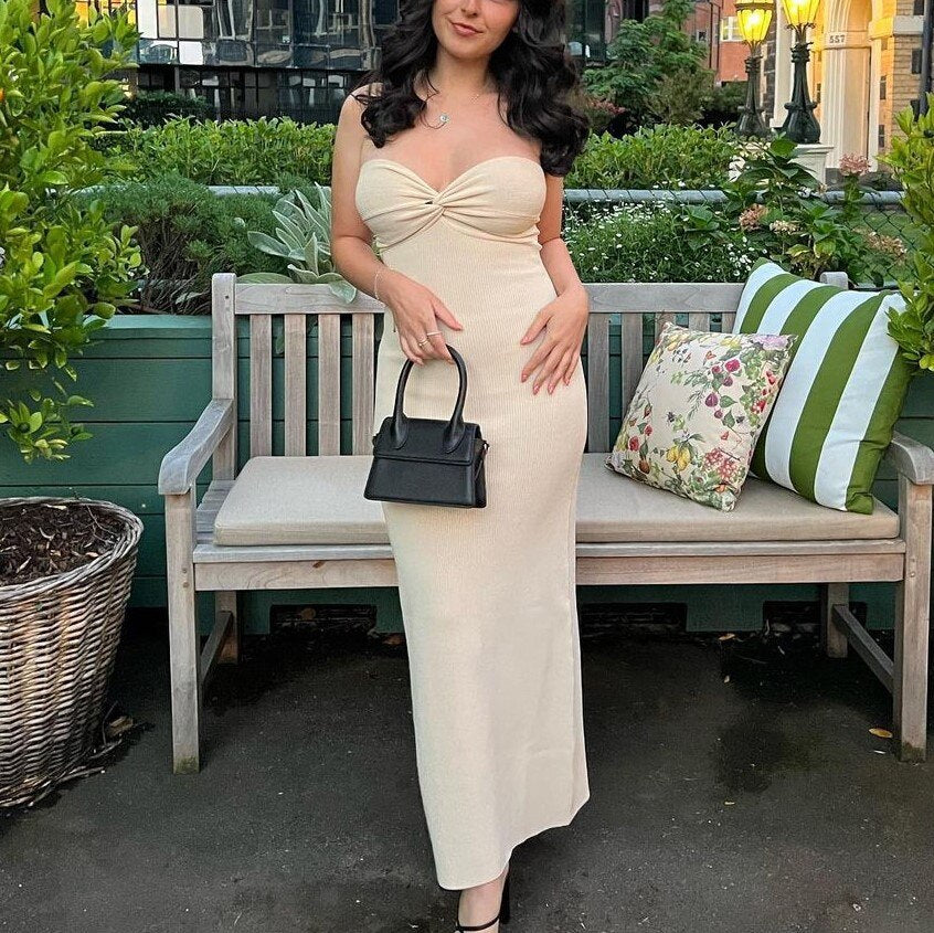 Serene Sunset Tube Dress