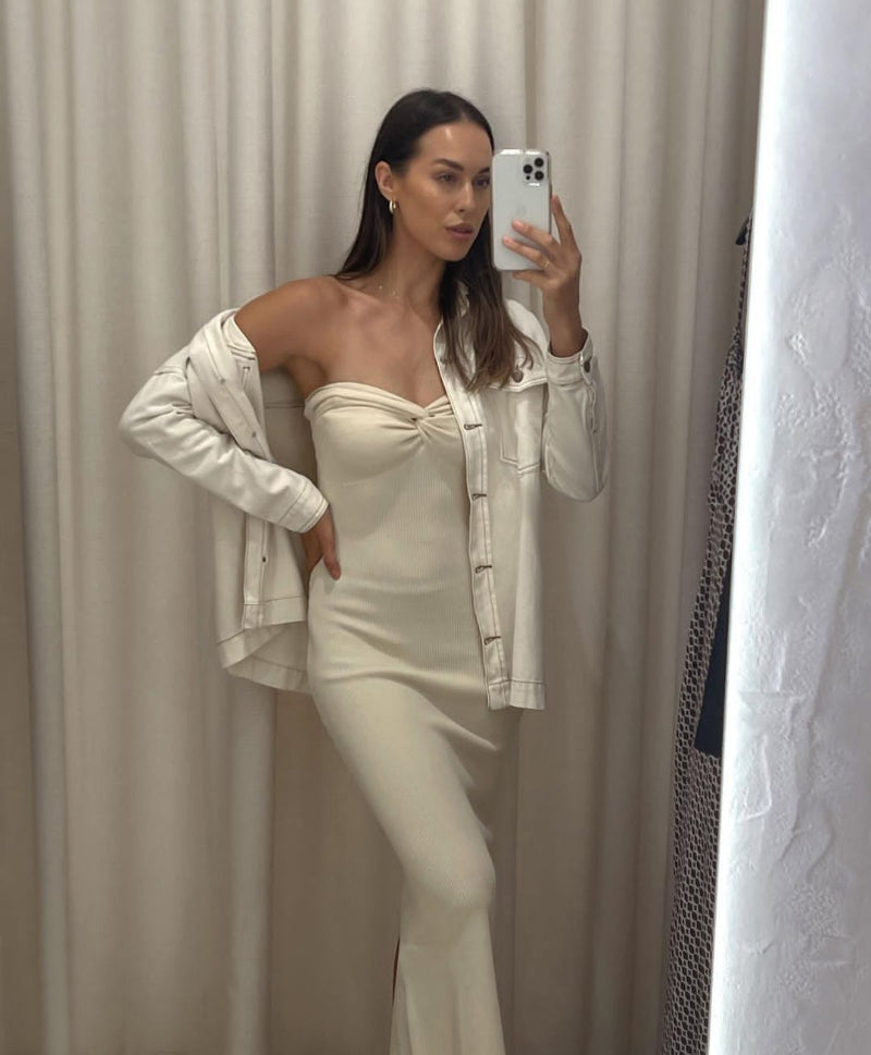 Serene Sunset Tube Dress