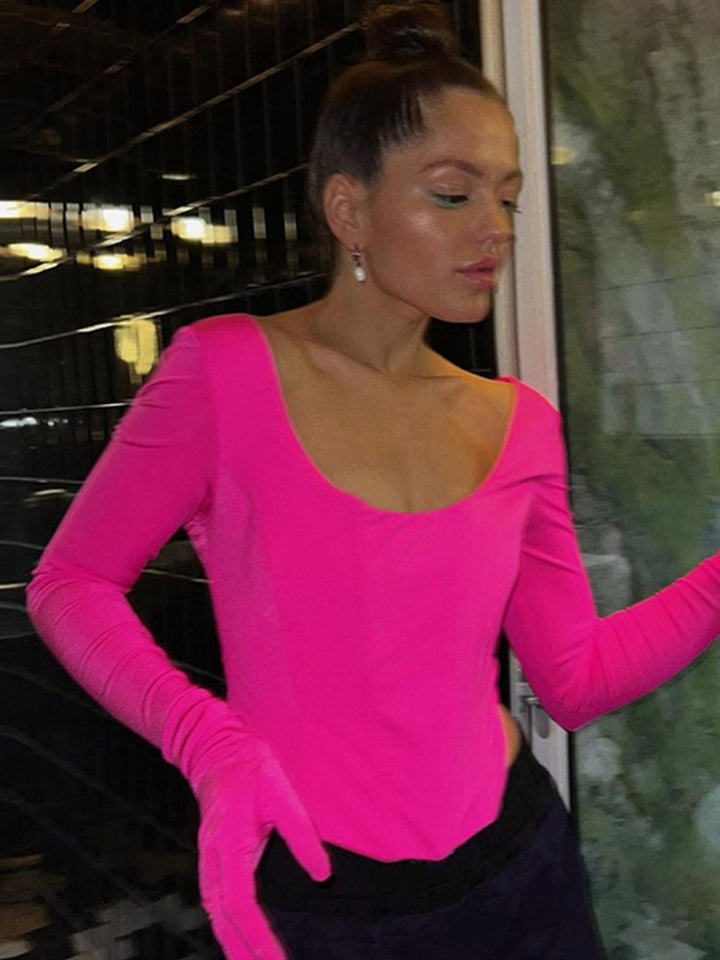 Vera Long Sleeve Gloves Top