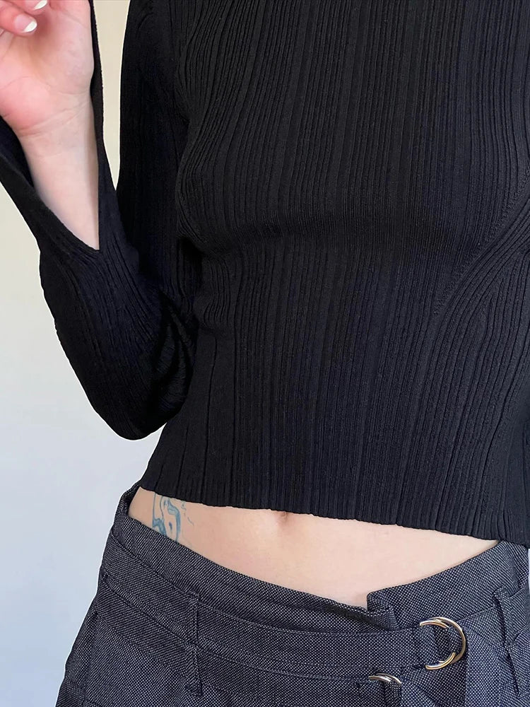 Seil Slim Pleated Top