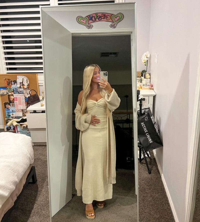 Serene Sunset Tube Dress