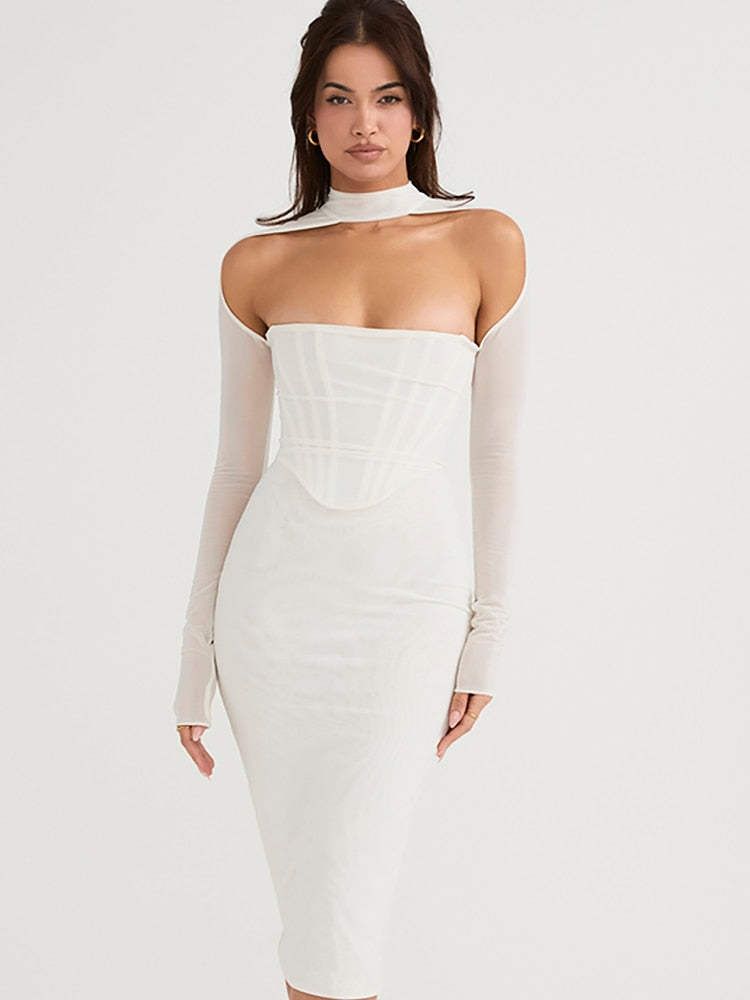 Laura Bodycon Midi Dress