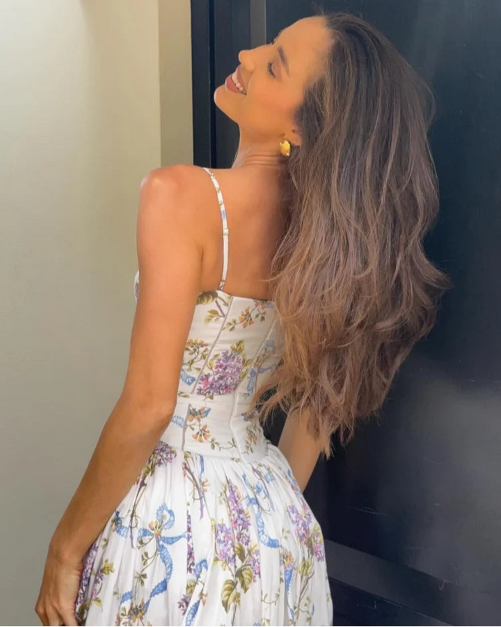 Waverly Floral Spaghetti Strap Maxi Dress