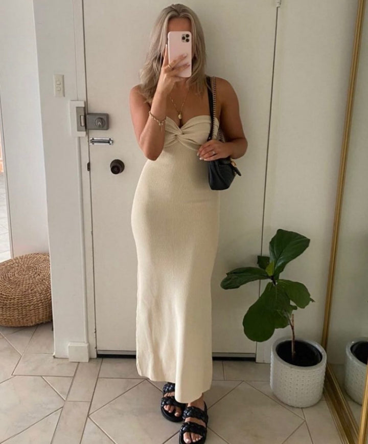 Serene Sunset Tube Dress