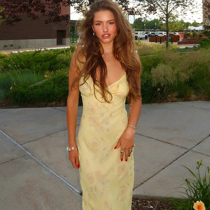 Priscila Floral Maxi Dress