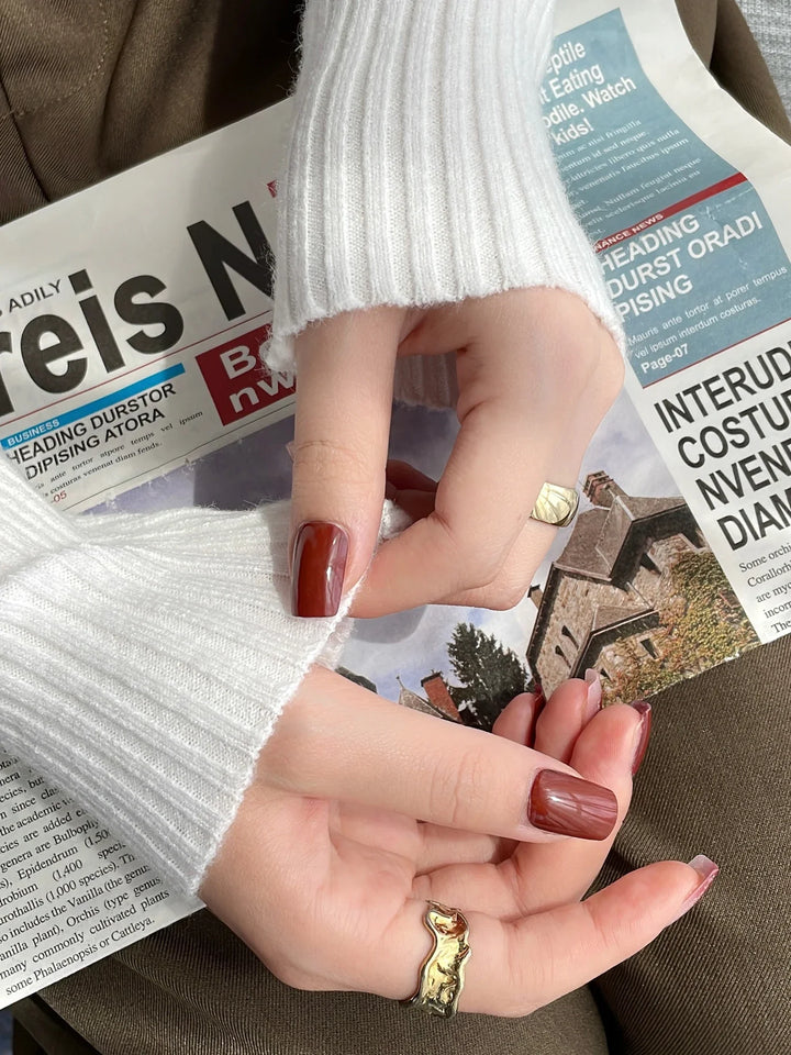 Cassie V Neck Knitted Pullover