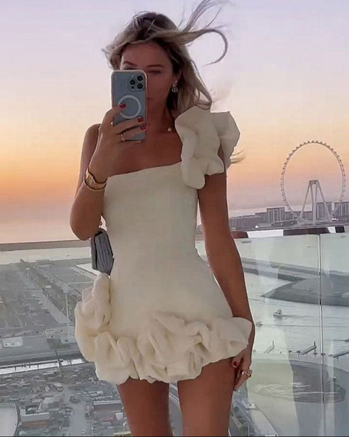 Petal Perfection Mini Dress