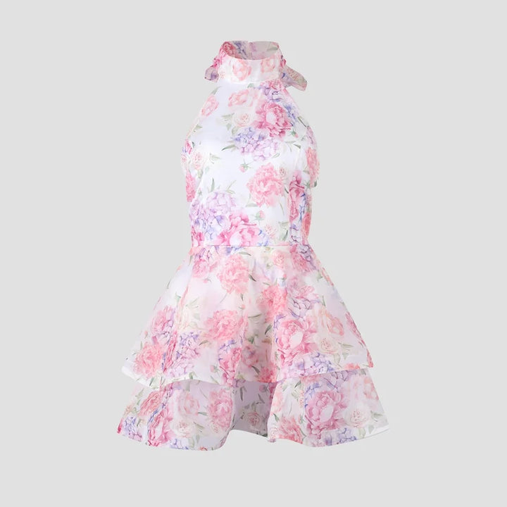 Colette Halter Neck Floral Dress