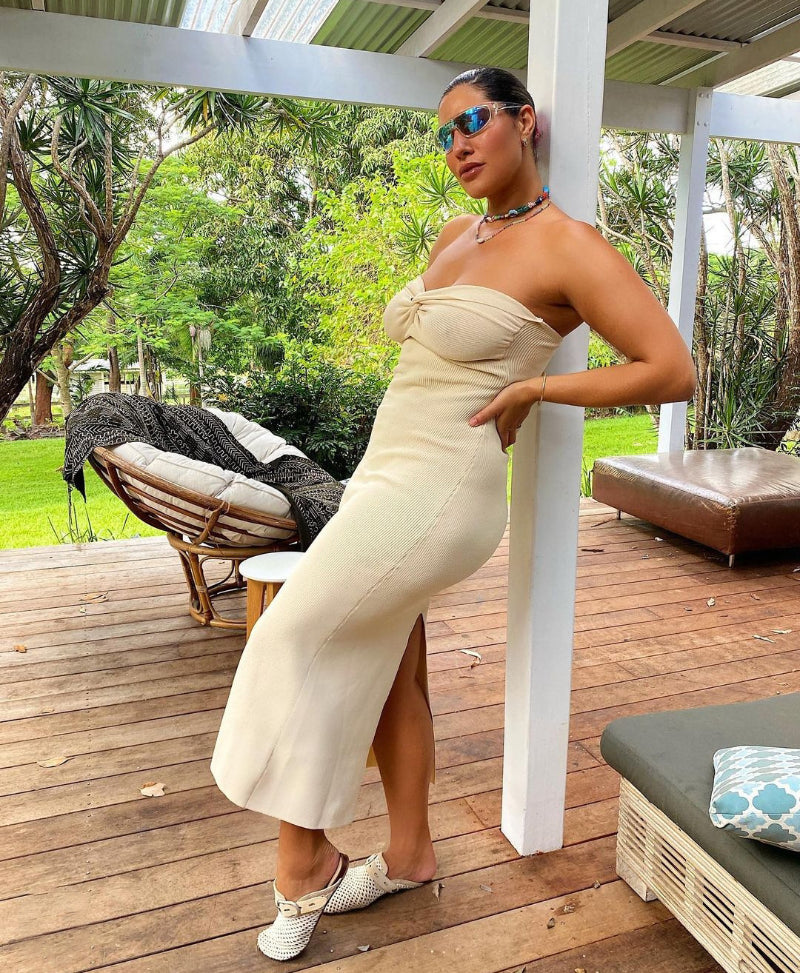 Serene Sunset Tube Dress