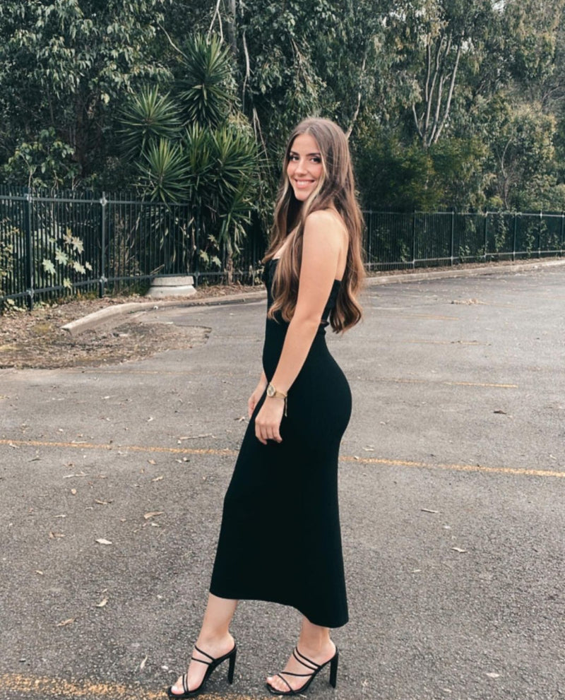 Serene Sunset Tube Dress