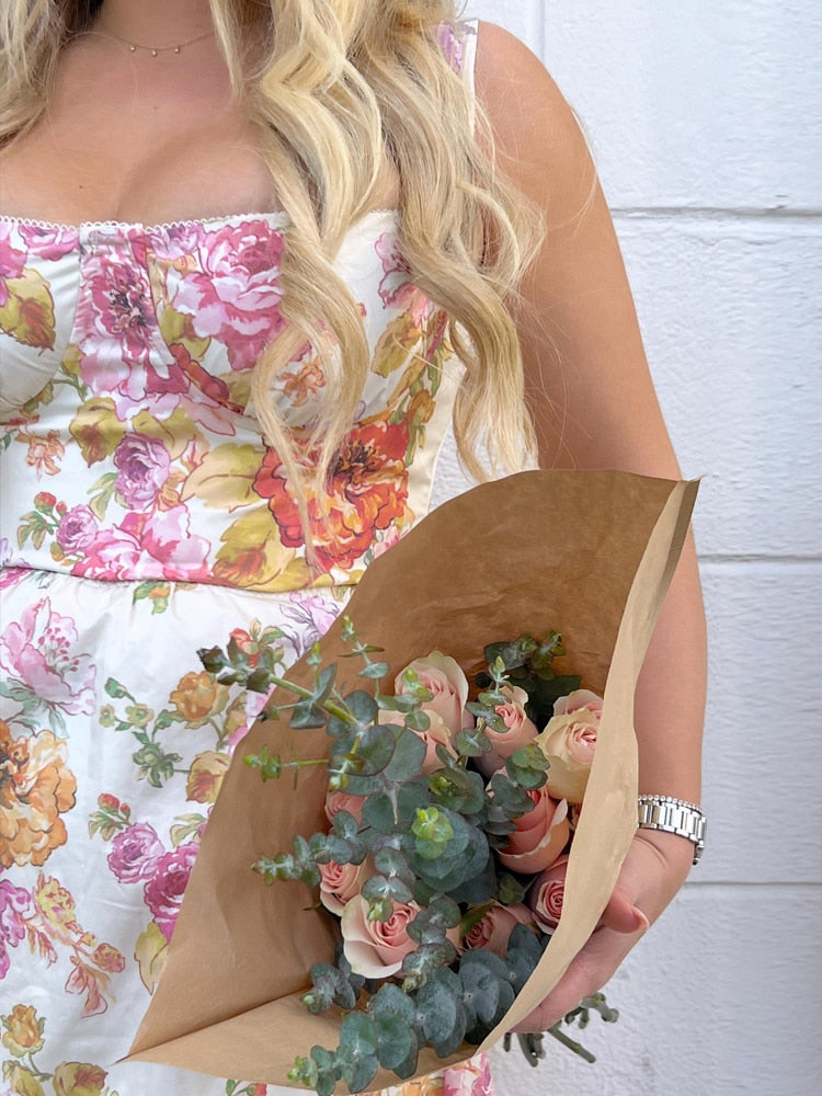 Seraphine  Floral Midi Dress