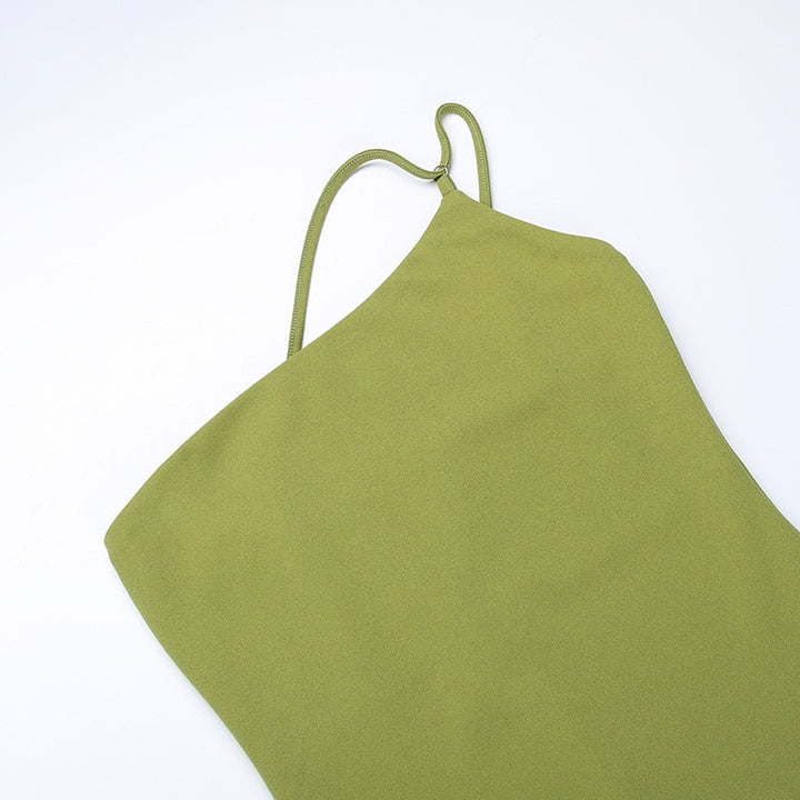 Giana One Shoulder Feather Dress