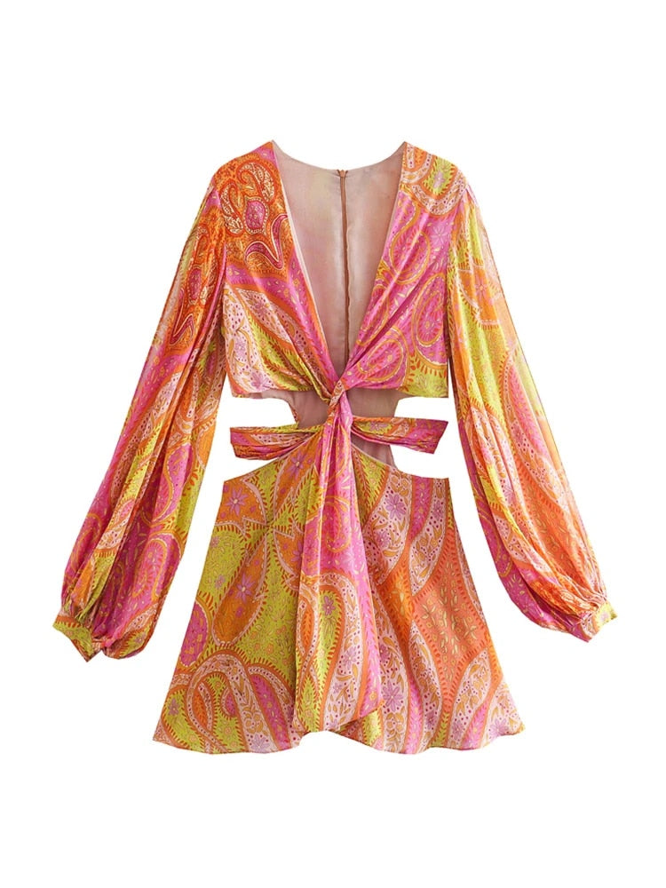 'Wonder Wistfully' Bohemian Dress