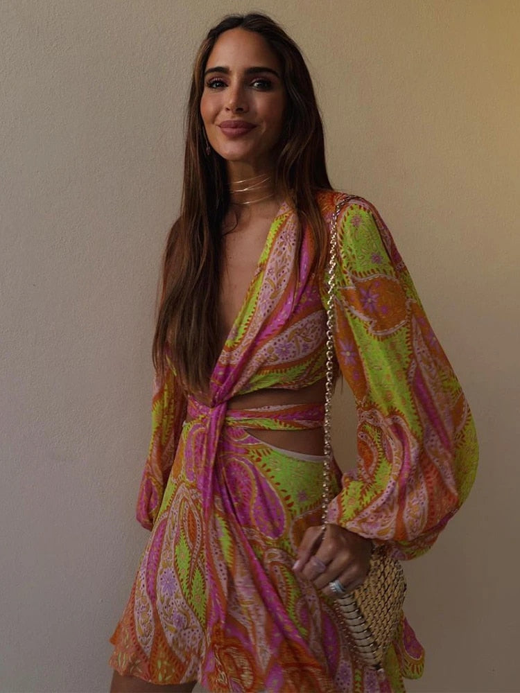 'Wonder Wistfully' Bohemian Dress