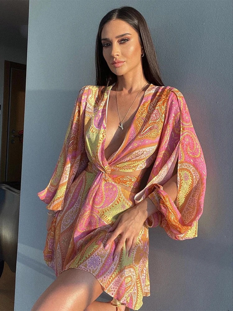 'Wonder Wistfully' Bohemian Dress