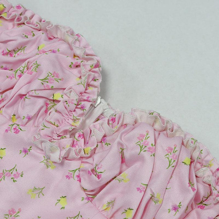 Walk On The Beach Floral Maxi Dress - Bella Chix Co