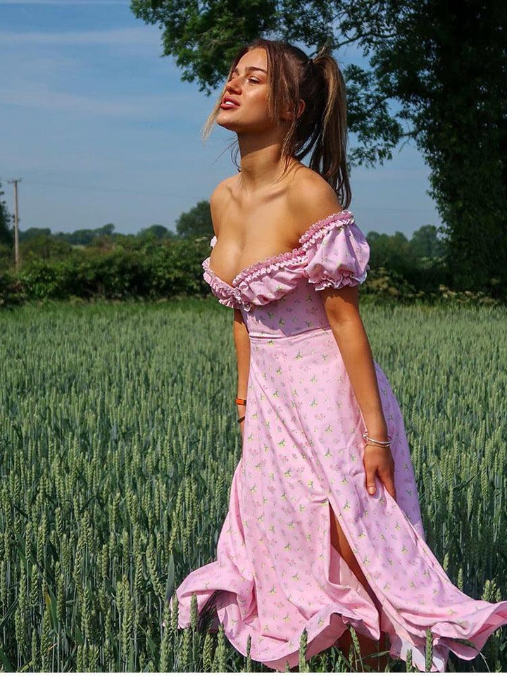 Walk On The Beach Floral Maxi Dress - Bella Chix Co