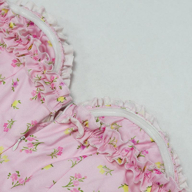 Walk On The Beach Floral Maxi Dress - Bella Chix Co
