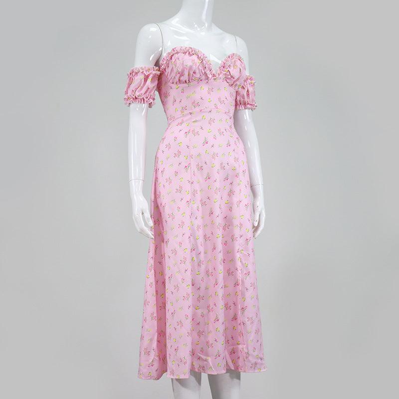 Walk On The Beach Floral Maxi Dress - Bella Chix Co
