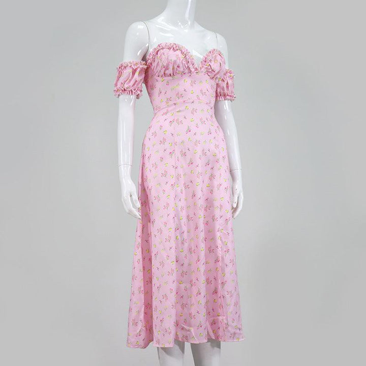 Walk On The Beach Floral Maxi Dress - Bella Chix Co