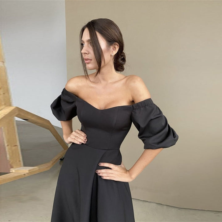 Felix Puff Sleeves Dress